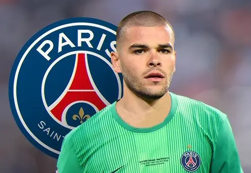 Lucas Chevalier PSG Lucas Chevalier PSG